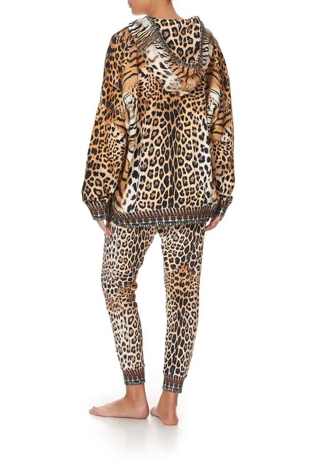Women Loungewear Camilla Oversized Boyfriend Hoodie Jaguar