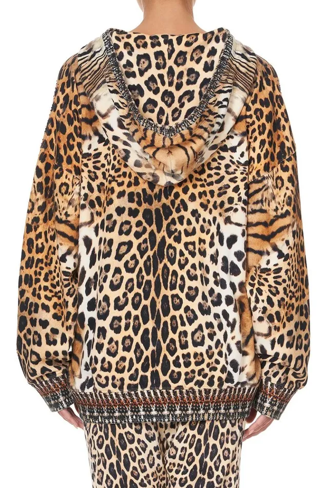 Women Loungewear Camilla Oversized Boyfriend Hoodie Jaguar