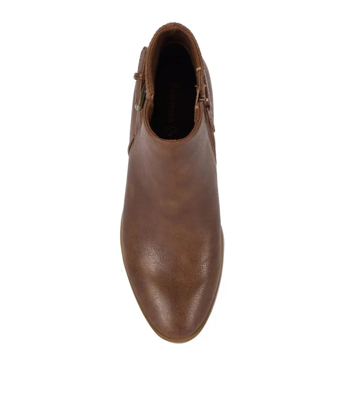 Women Marconi Bootie Brush Brown Baretraps Booties