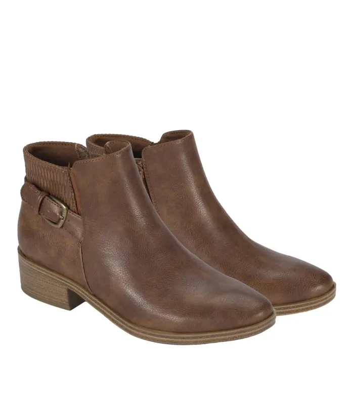 Women Marconi Bootie Brush Brown Baretraps Booties
