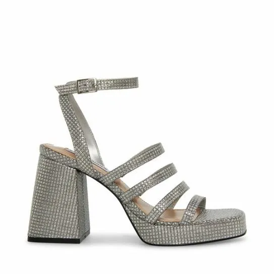 Women MARILYN SILVER Silver Steve Madden Heels