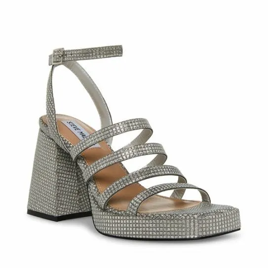 Women MARILYN SILVER Silver Steve Madden Heels Women MARILYN SILVER Silver Steve Madden Heels