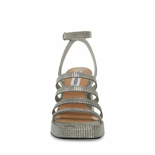 Women MARILYN SILVER Silver Steve Madden Heels Women MARILYN SILVER Silver Steve Madden Heels