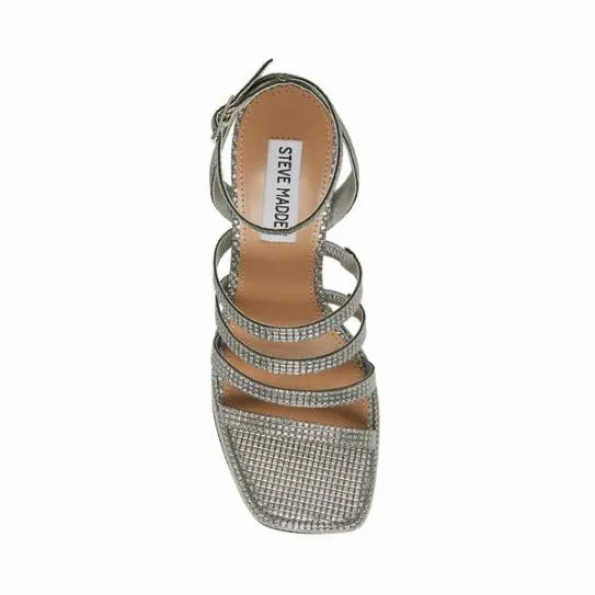 Women MARILYN SILVER Silver Steve Madden Heels Women MARILYN SILVER Silver Steve Madden Heels