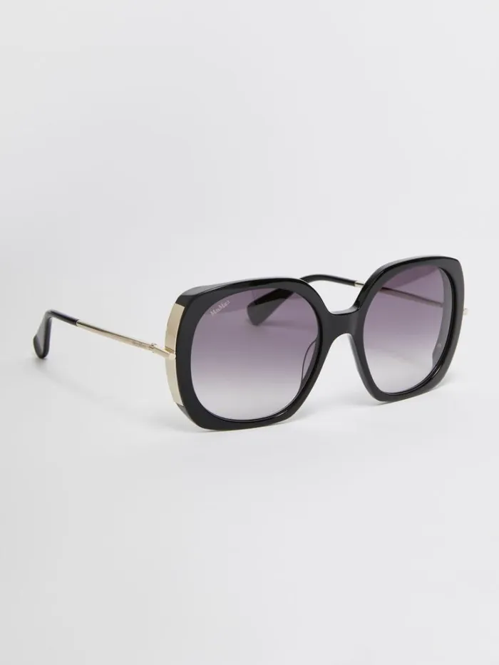 Women Max Mara Eyewear Oversized Glasses Black