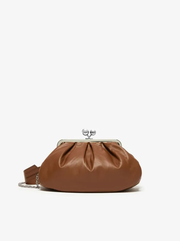 Women Max Mara Weekend Bag Medium Pasticcino Bag In Nappa Leather Tobacco