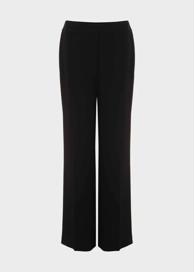Women Mel Straight Trousers Black Hobbs Suits and CoOrds