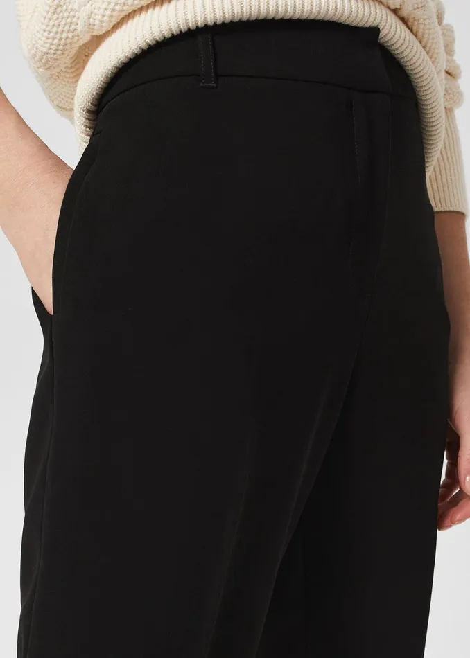 Women Mel Straight Trousers Black Hobbs Suits and CoOrds