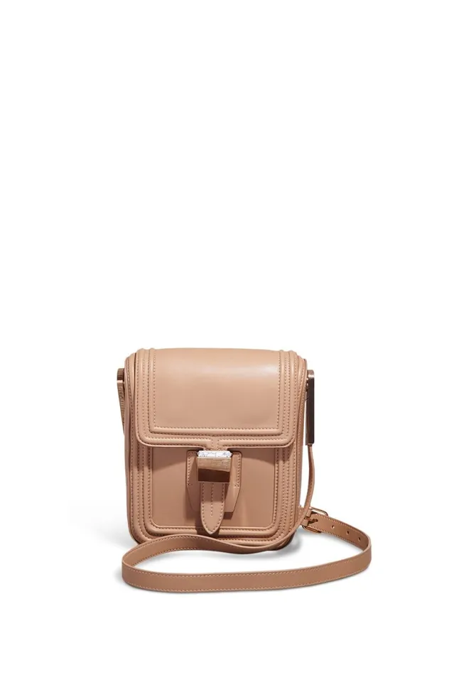 WomenMen Crossbody Bags Gabriela Hearst Marvelle Crossbody Bag In Nude Nappa Leather
