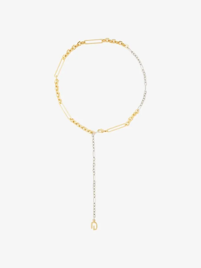 WomenMen Jewelry Givenchy G Link Necklace In Metal Goldensilvery WomenMen Jewelry Givenchy G Link Necklace In Metal Goldensilvery