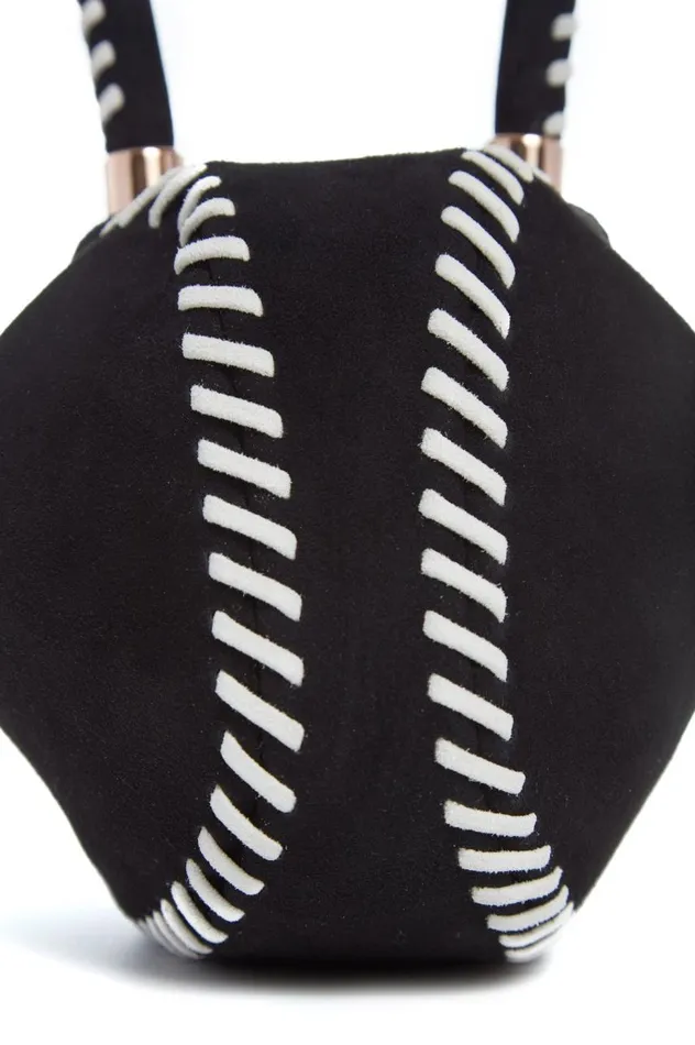 WomenMen Mini Bags Gabriela Hearst Whipstitch Demi Bag In Black Suede