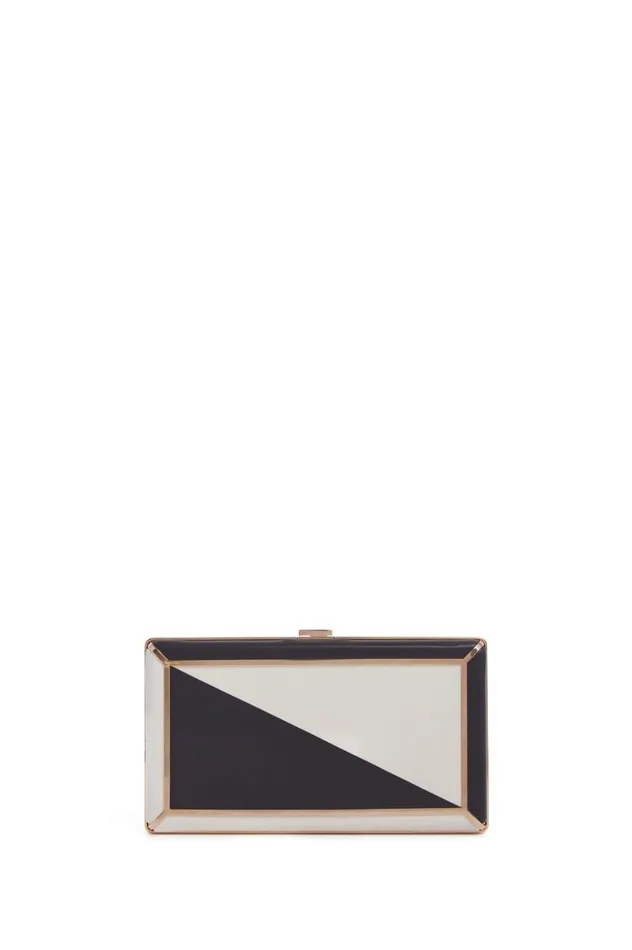 WomenMen Pouches and Clutches Gabriela Hearst Callas Clutch In Navy and Ivory Nappa Leather WomenMen Pouches and Clutches Gabriela Hearst Callas Clutch In Navy and Ivory Nappa Leather