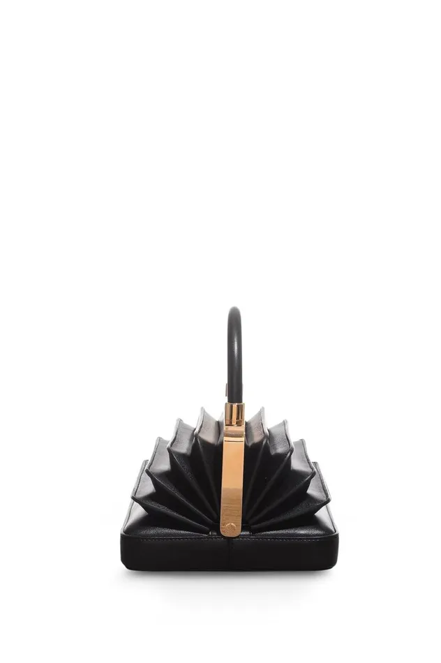 WomenMen Top Handles Gabriela Hearst Diana Bag In Black Nappa Leather