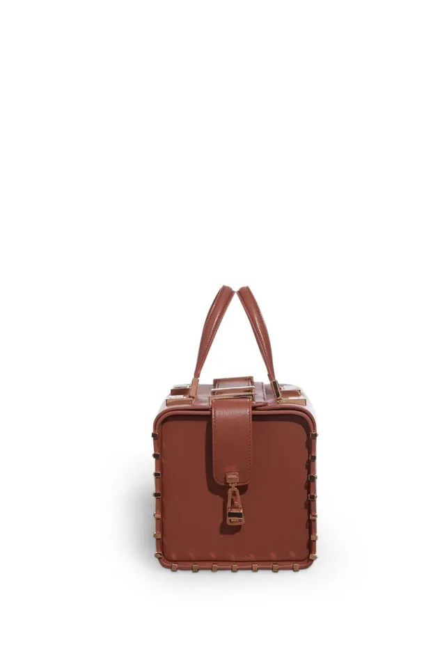WomenMen Top Handles Gabriela Hearst Wabi Bag In Cognac Nappa Leather