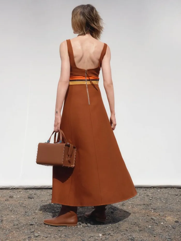 WomenMen Top Handles Gabriela Hearst Wabi Bag In Cognac Nappa Leather