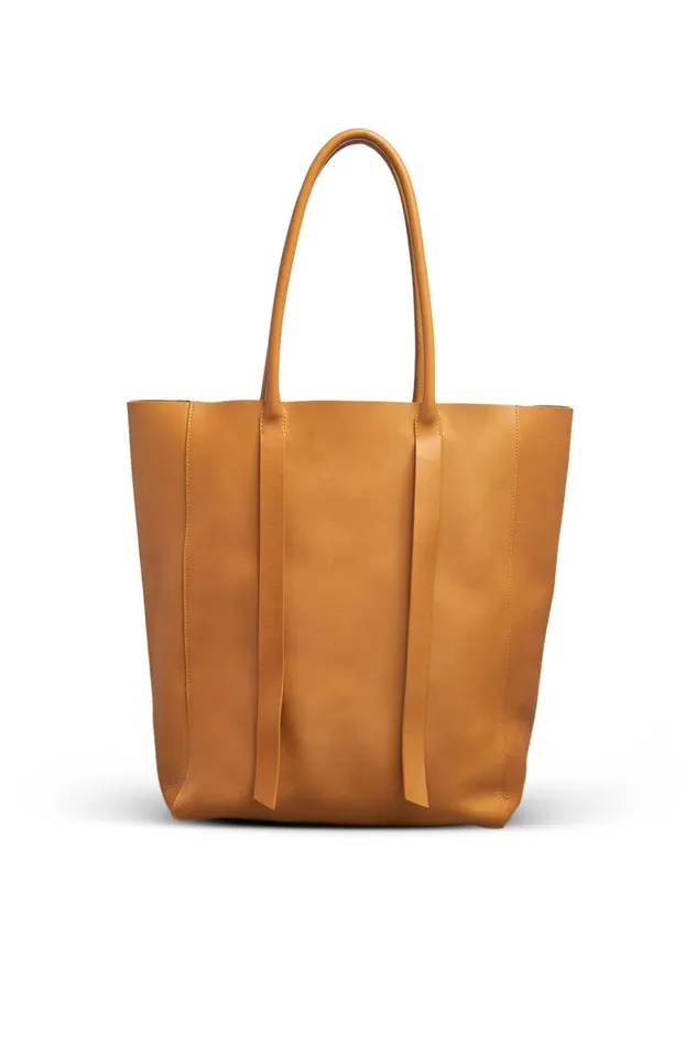 WomenMen Totes Gabriela Hearst Marianne Tote Bag In Cashew Leather