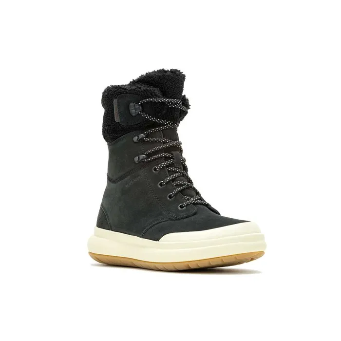 Women Merrell Boots Marquette Thermo Tall Zip Waterproof Black Women Merrell Boots Marquette Thermo Tall Zip Waterproof Black