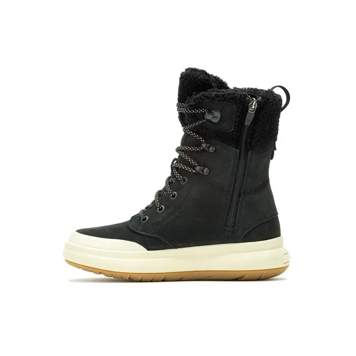 Women Merrell Boots Marquette Thermo Tall Zip Waterproof Black Women Merrell Boots Marquette Thermo Tall Zip Waterproof Black