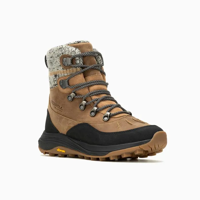 Women Merrell Boots Siren 4 Thermo Mid Zip Waterproof Tobacco