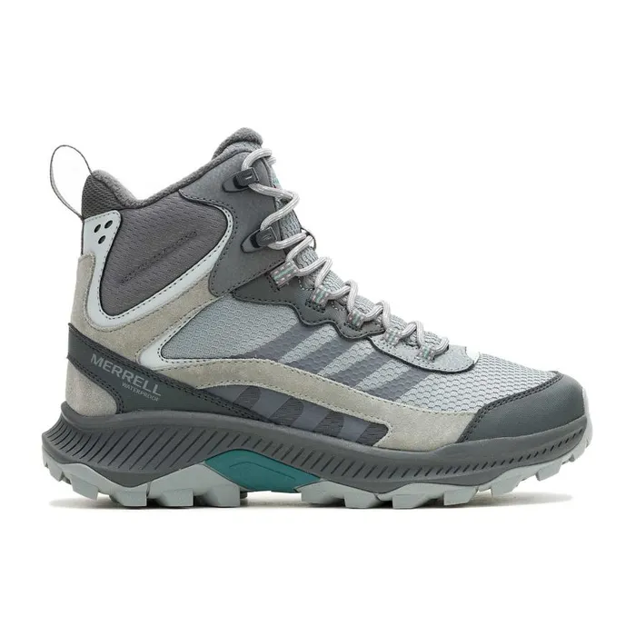 Women Merrell Boots Speed Strike 2 Thermo Mid Waterproof Monument