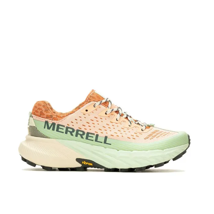 Women Merrell Shoes Agility Peak 5 Peachspray