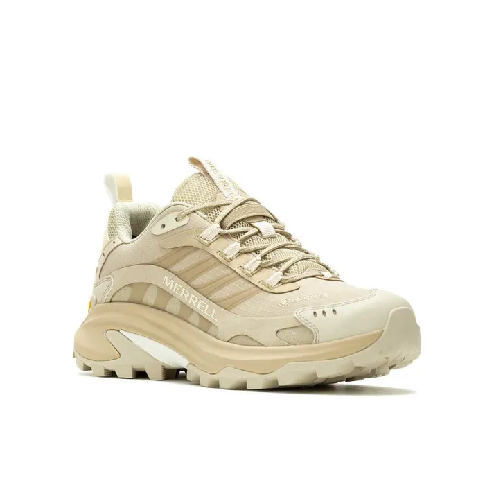 Women Merrell Shoes Moab Speed 2 GORETEX Khaki Women Merrell Shoes Moab Speed 2 GORETEX Khaki