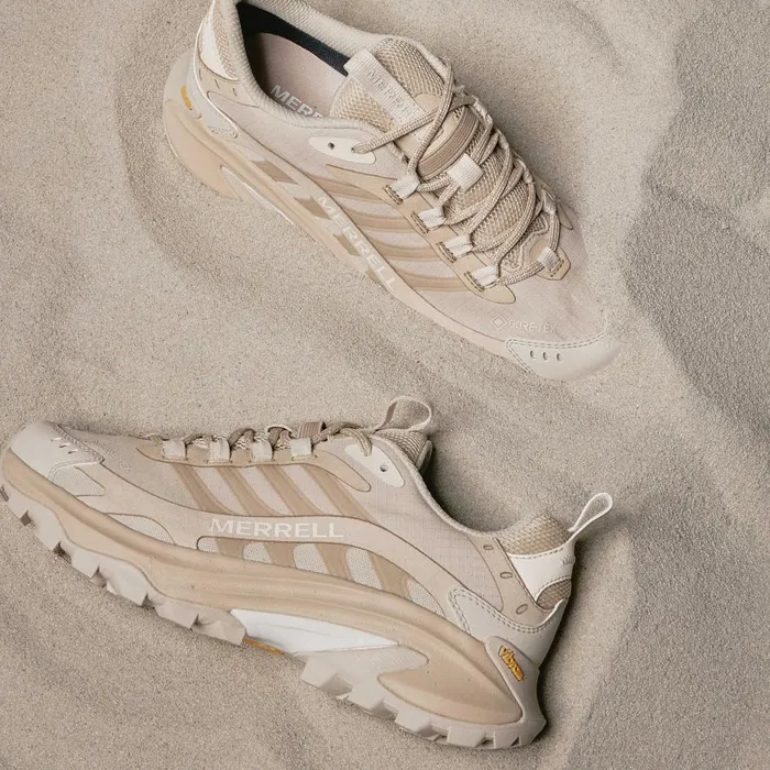 Women Merrell Shoes Moab Speed 2 GORETEX Khaki Women Merrell Shoes Moab Speed 2 GORETEX Khaki