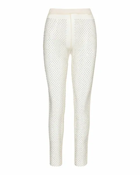 Women MESH RHINESTONE PANTS IVORY Ivory Steve Madden Bottoms Women MESH RHINESTONE PANTS IVORY Ivory Steve Madden Bottoms