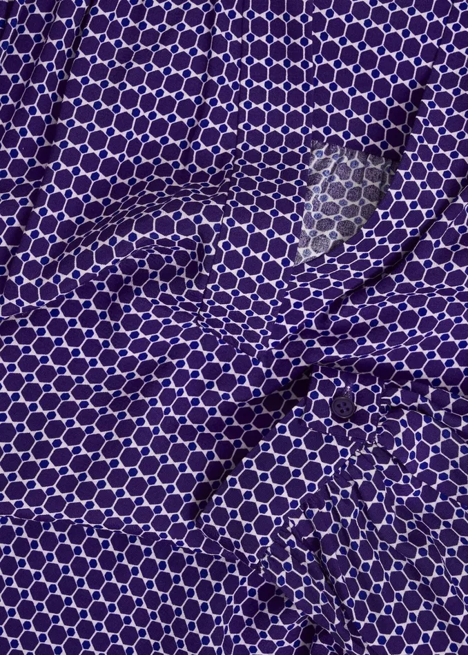 Women Mila Blouse Purple Multi Hobbs Tops