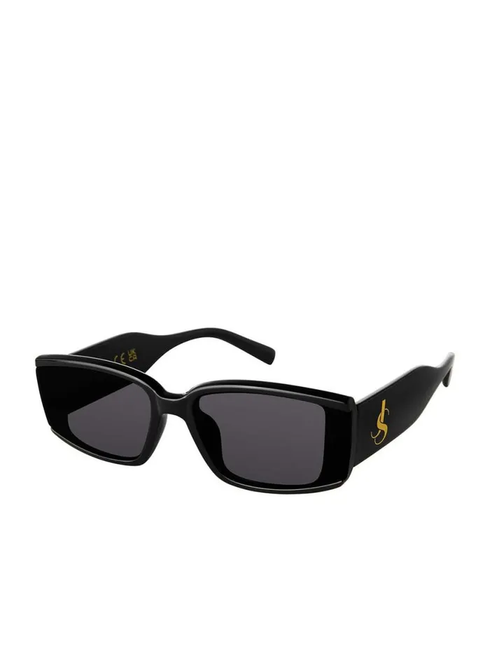 Women Modern Rectangular Sunglasses In Black Jessica Simpson Sunglasses