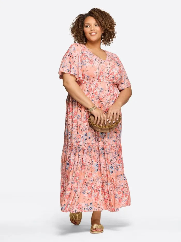 Women Naomi Dress In Blooming Pasture Jessica Simpson Dresses