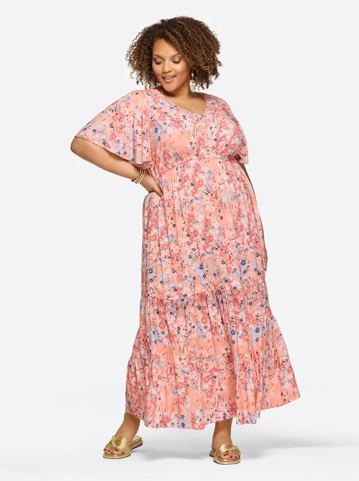 Women Naomi Dress In Blooming Pasture Jessica Simpson Dresses