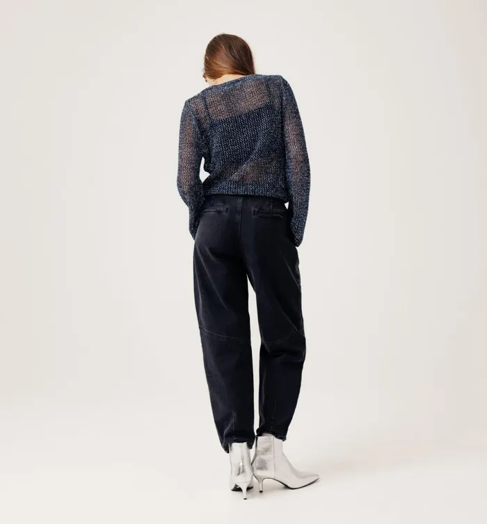 Women Net Jumper 8211 Black Promod Jumpers And Cardigans Women Net Jumper 8211 Black Promod Jumpers And Cardigans