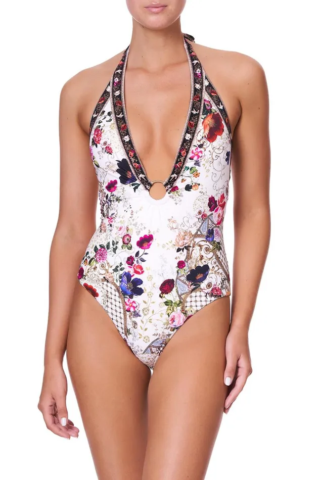 Women One Pieces Camilla Ring Detail Plunge V One Piece Fairy Godmother