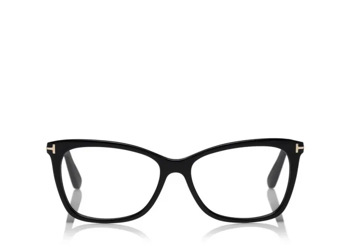 Women OPTICAL Tom Ford Thin Butterfly Optical Frame Black