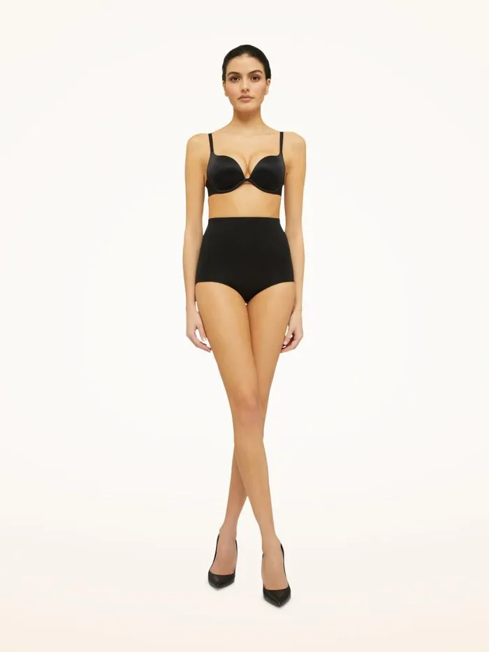 Women Panties Wolford 3W Control Panty High Waist Black