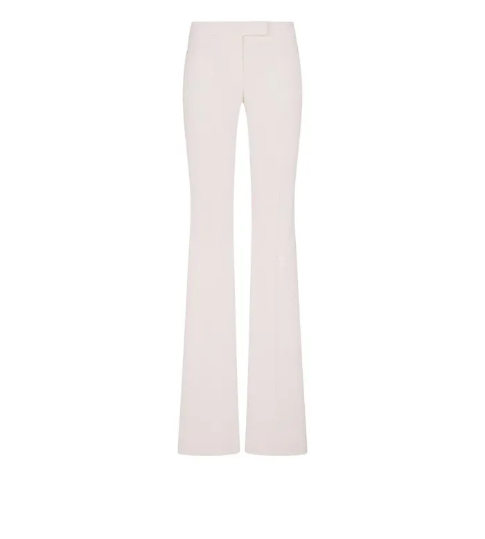 Women Pants and Shorts Tom Ford Wool Barathea Flared Pants
