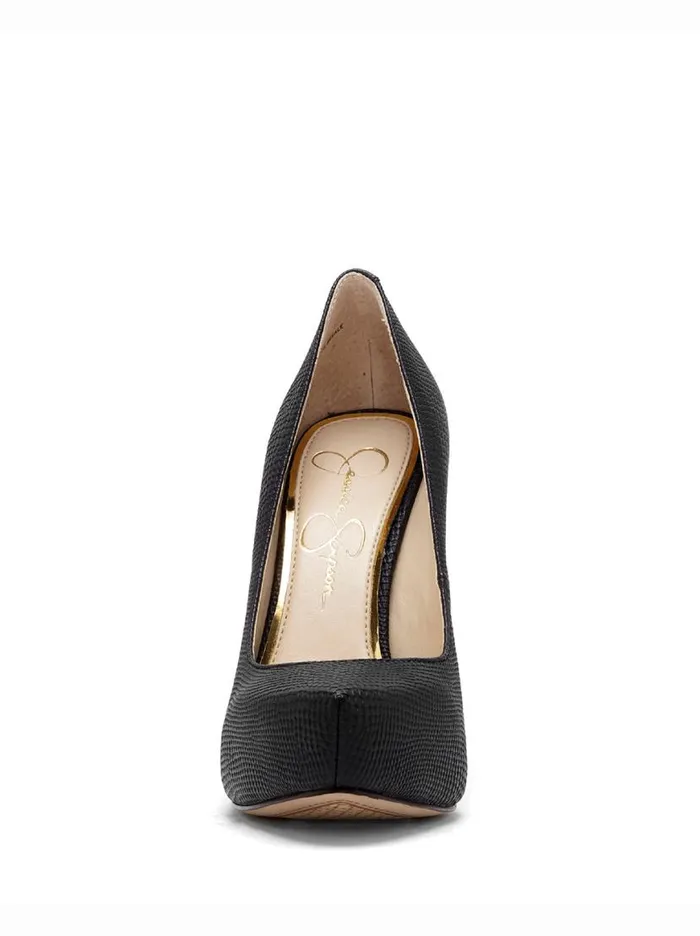Women Parisah Platform Pump In Black Snake Jessica Simpson Platforms