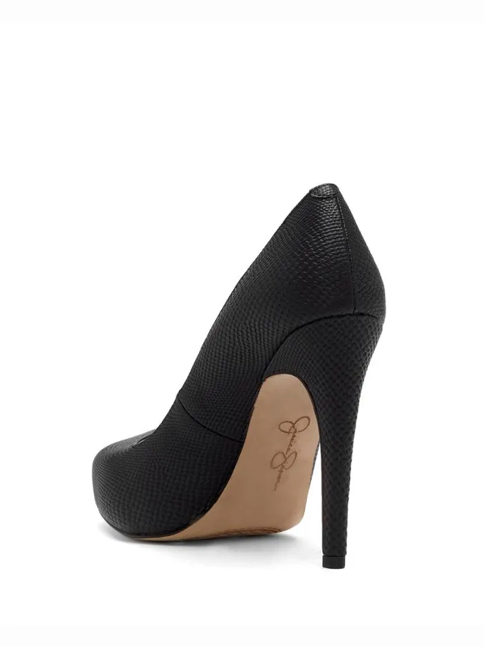 Women Parisah Platform Pump In Black Snake Jessica Simpson Platforms