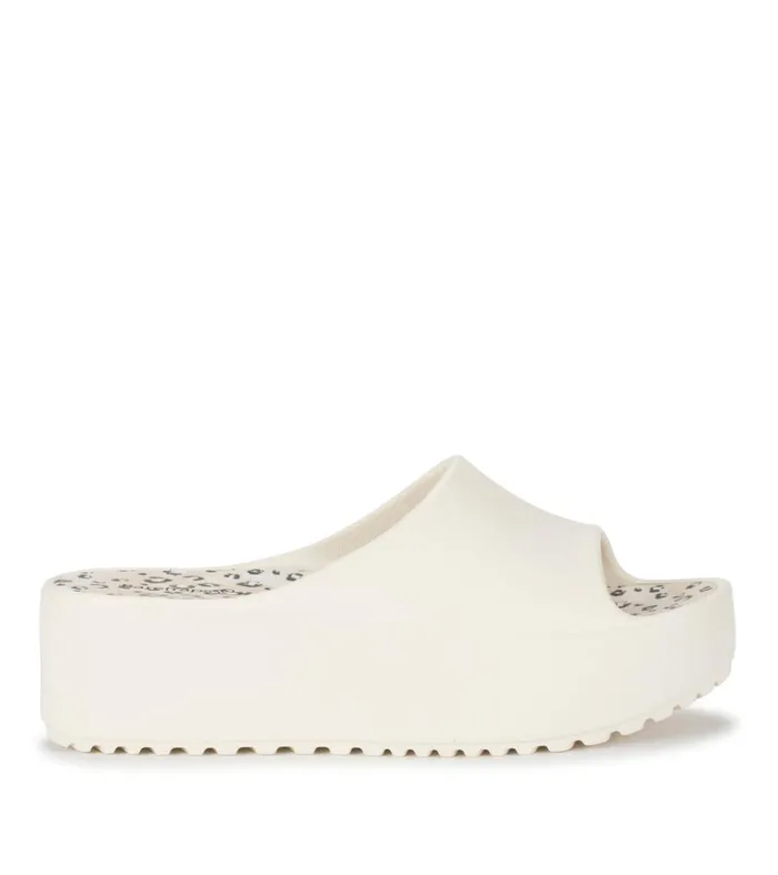 Women Parvati Platform Sandal Light Cream Baretraps Slides and Slip On Sandals
