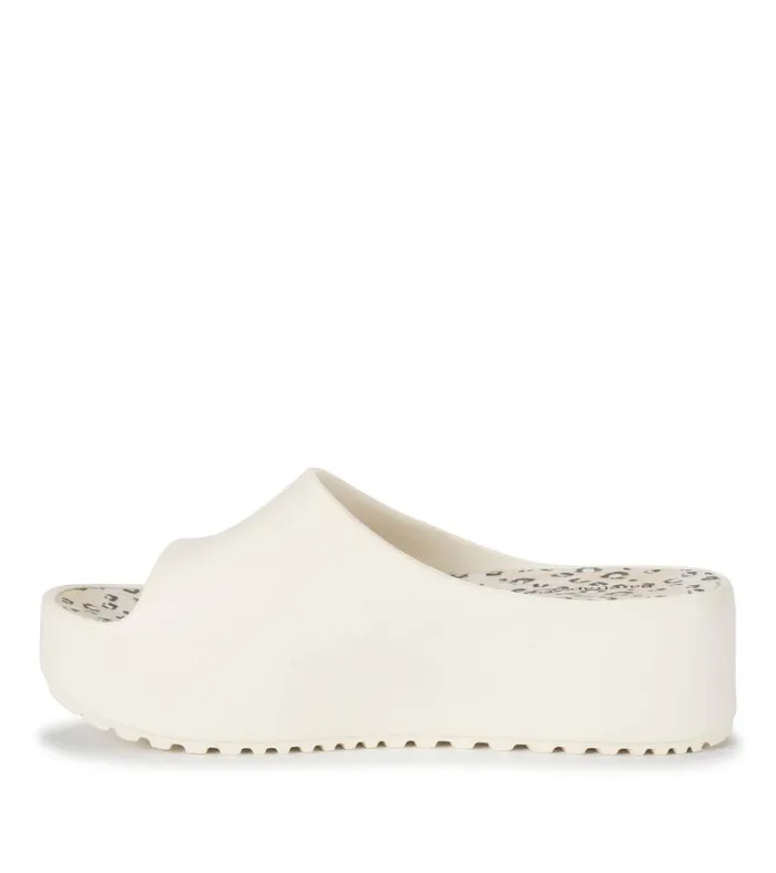 Women Parvati Platform Sandal Light Cream Baretraps Slides and Slip On Sandals