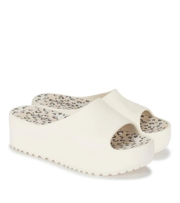 Women Parvati Platform Sandal Light Cream Baretraps Slides and Slip On Sandals
