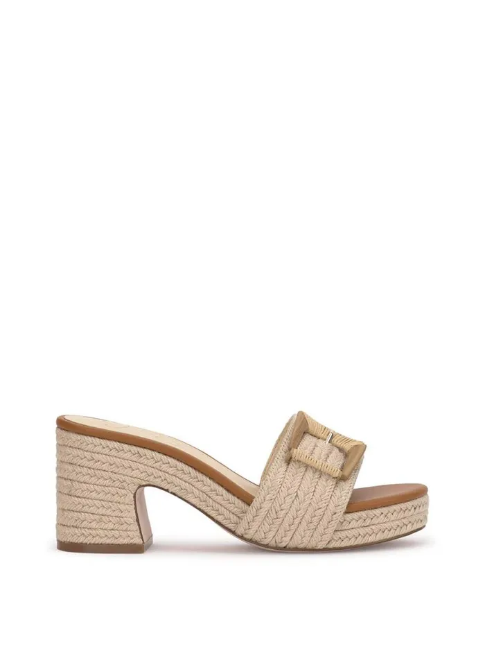 Women Peccio Buckle Platform In Natural Jessica Simpson Platforms
