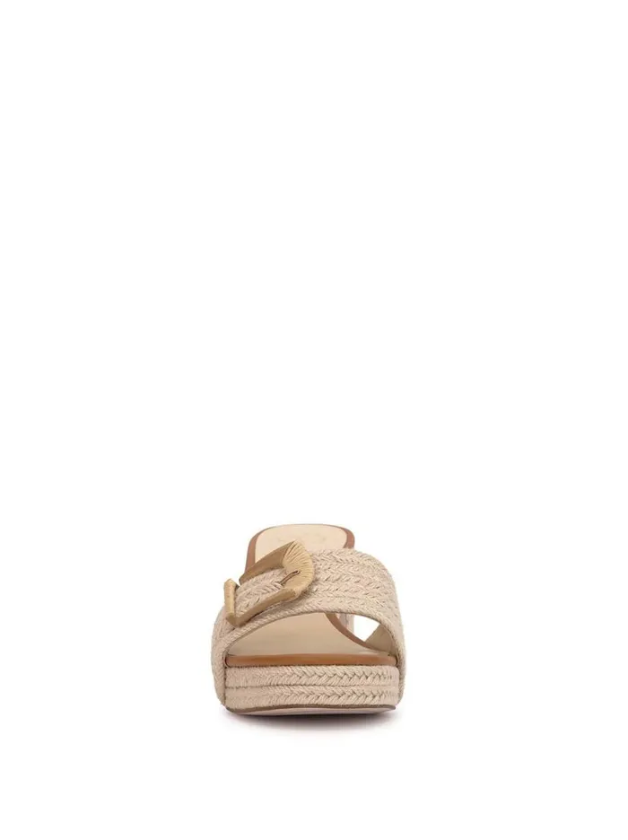 Women Peccio Buckle Platform In Natural Jessica Simpson Platforms