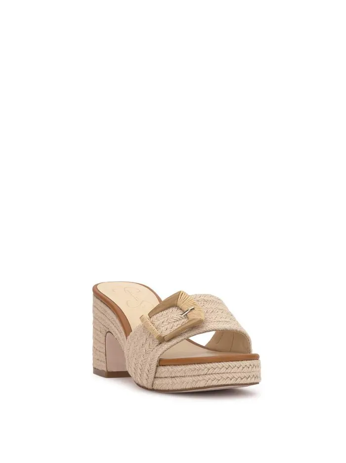 Women Peccio Buckle Platform In Natural Jessica Simpson Platforms