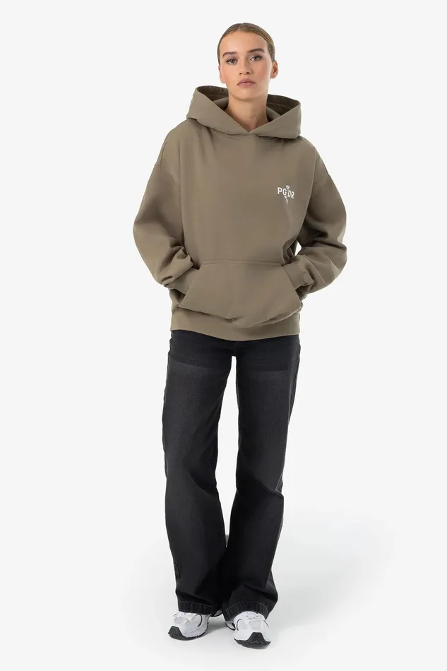 Women Pegador Hoodies Ailis Oversized Hoodie Washed Desert Taupe Women Pegador Hoodies Ailis Oversized Hoodie Washed Desert Taupe