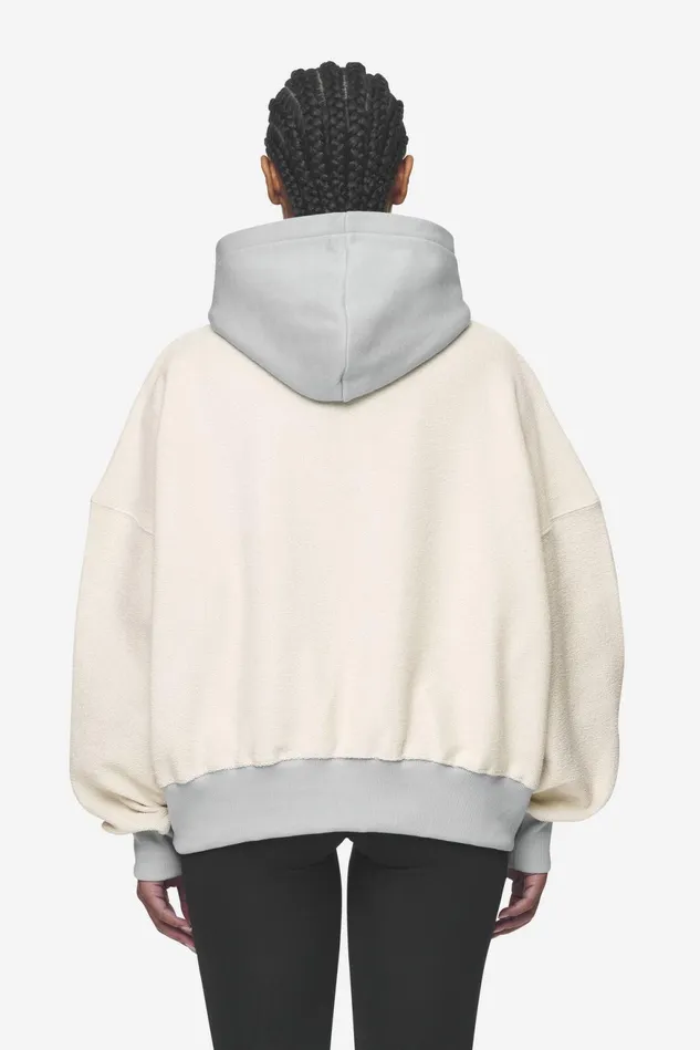 Women Pegador Hoodies Estela InsideOut Oversized Hoodie Coast Sand Sky Grey Women Pegador Hoodies Estela InsideOut Oversized Hoodie Coast Sand Sky Grey