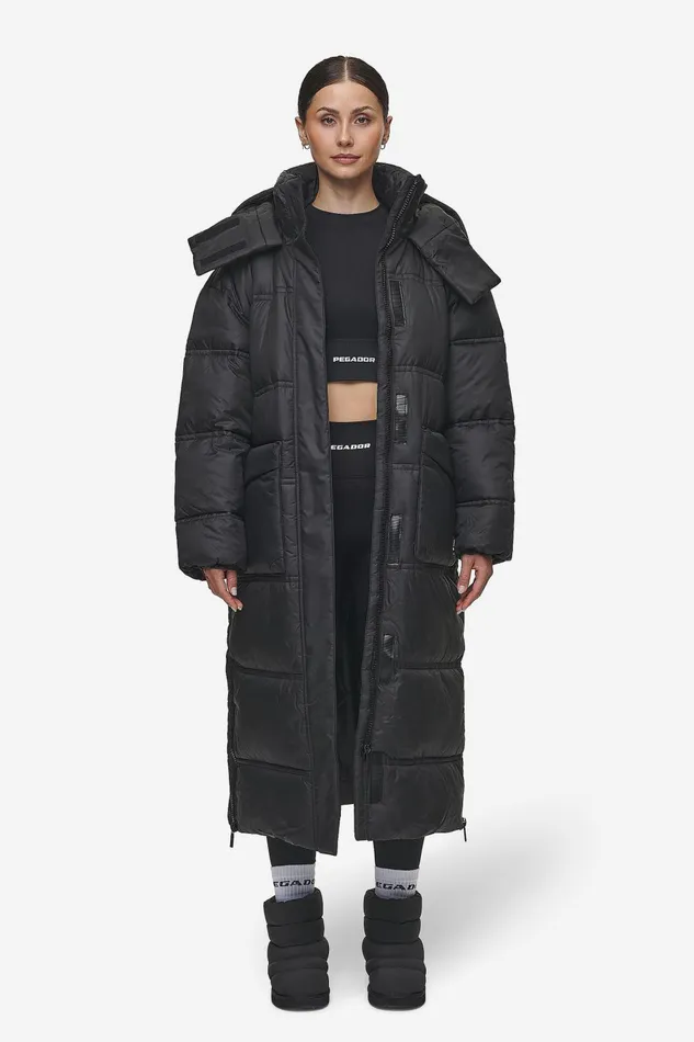 Women Pegador Jacken Lynn Puffer Coat Black