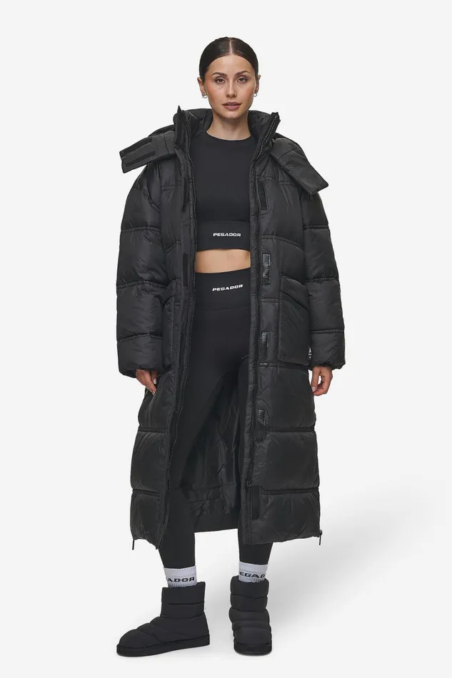 Women Pegador Jacken Lynn Puffer Coat Black Women Pegador Jacken Lynn Puffer Coat Black