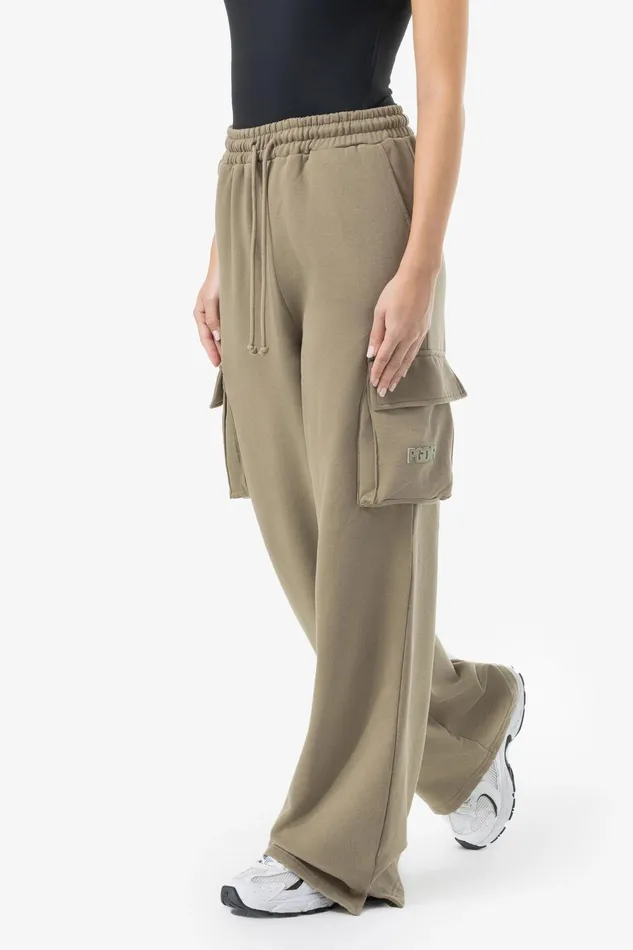 Women Pegador Pants Namy Cargo Sweat Pants Washed Desert Taupe